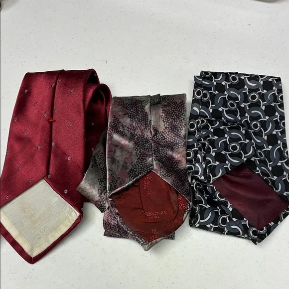 Men's Multicolor Tie Set - Picture 7 of 8